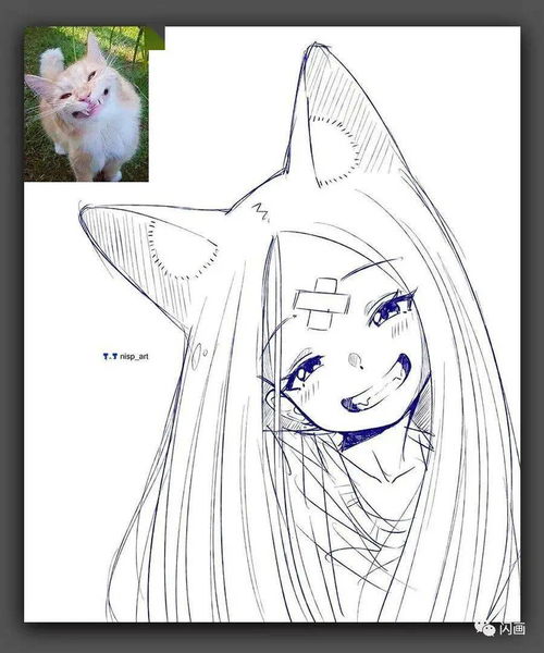 当家里的猫猫变成二次元美女,那画面太美,我都能笑醒