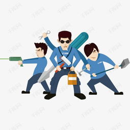 装修工人素材图片免费下载高清图片pngpsd千库网图片编号7122879