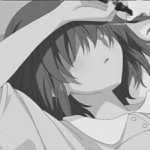 动漫头像超a的黑白男女头像