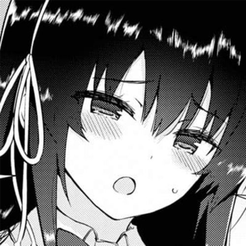 小众黑白漫画情头