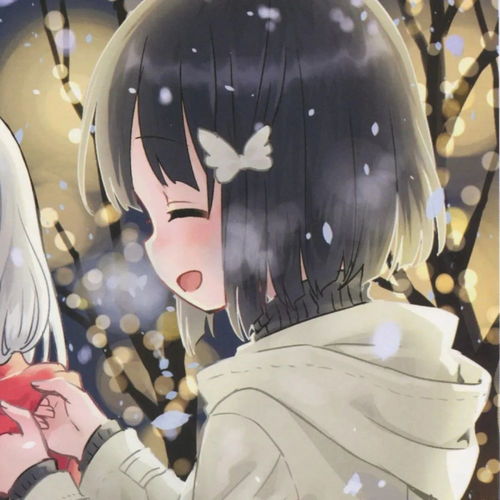 闺蜜头像偏爱的姬里姬气动漫百合闺蜜头像
