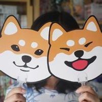 柴犬可爱头像高清卡通微信头像图片大全