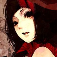 求如图比较霸气唯美的女生卡通头像