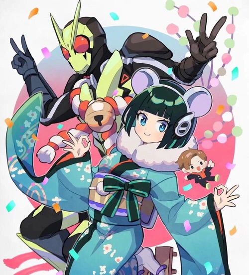 假面骑士01伊兹同人漫画,日系和服风宛如初恋,jk制服风清新可爱