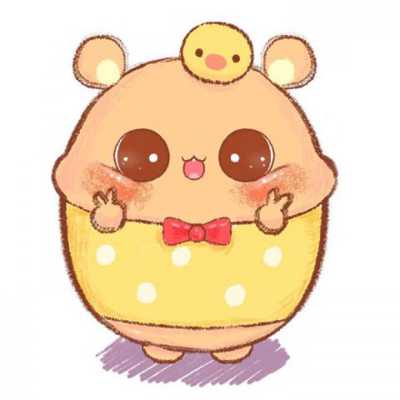 卡通漂亮呆萌恋人一左一右头像