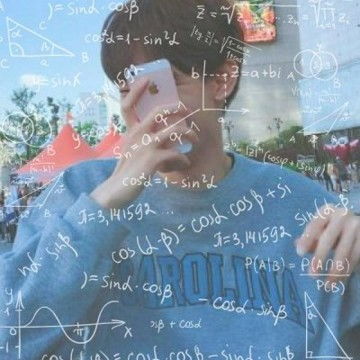 男生带公式头像帅气学霸头像