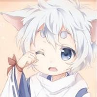 一个动漫男生用手揉左眼的头像