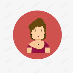 用户宴会女卡通扁平化女孩人物设计免费下载素材图片免费下载千库网
