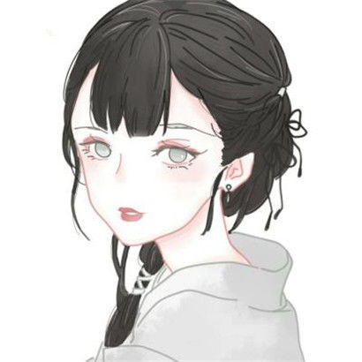可爱漂亮女生动漫头像大全,治愈系真人手绘美醉了