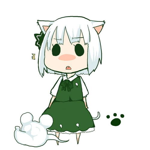 求可怜猫耳男萌卡通图片