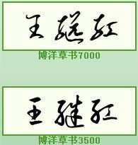 哪位有设计签名的软件呀