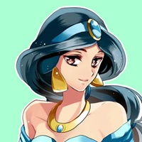 茉莉公主头像手绘手绘好看的茉莉公主头像