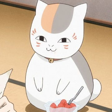 猫咪老师头像夏目友人帐猫咪老师可爱头像,卡通头像图片