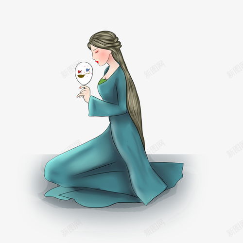 手绘卡通中国风美女高清素材页面设计图片免费下载页面网页平面电商创意素材png素材动漫美女素材