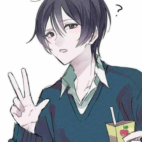 动漫男生头像要把所有的夜归还给星河,把所有的春光归还给疏疏篱落