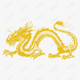 卡通手绘黄色的龙素材图片免费下载高清png千库网图片编号10825437
