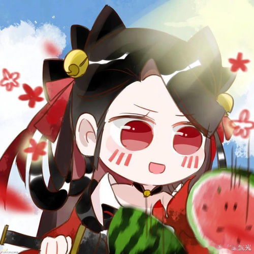 全门派清凉夏日小头像,一起赏烟花吃西瓜