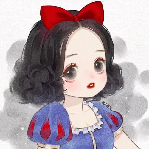 q版迪士尼公主,这也太可爱了吧