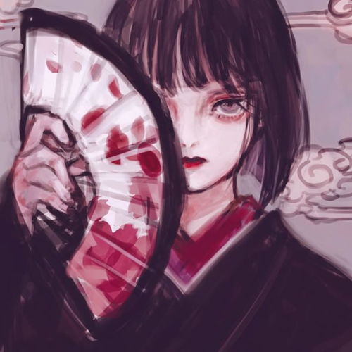 纸扇遮面