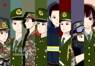 军迷漫画武警漫画像来袭,请收好